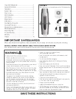 Preview for 2 page of Kenmore TYPE K Owner'S Manual