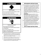 Preview for 5 page of Kenmore ULTRA WASH 665.1301 Use & Care Manual