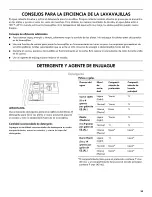 Preview for 33 page of Kenmore ULTRA WASH 665.1301 Use & Care Manual