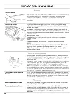 Preview for 44 page of Kenmore ULTRA WASH 665.1301 Use & Care Manual