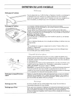 Preview for 69 page of Kenmore ULTRA WASH 665.1301 Use & Care Manual