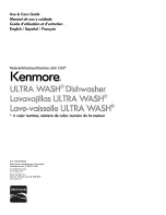 Kenmore Ultra Wash 665.1303 series Use & Care Manual preview