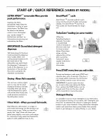 Preview for 8 page of Kenmore Ultra Wash 665.1303 series Use & Care Manual