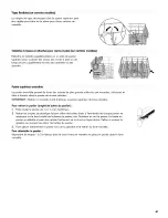 Preview for 61 page of Kenmore Ultra Wash 665.1303 series Use & Care Manual