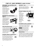 Preview for 8 page of Kenmore Ultra Wash 665.1304 Use & Care Manual