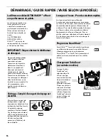 Preview for 56 page of Kenmore Ultra Wash 665.1304 Use & Care Manual