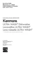 Kenmore Ultra Wash 665.1307 Use & Care Manual preview