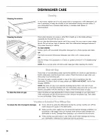 Предварительный просмотр 20 страницы Kenmore Ultra Wash 665.1307 Use & Care Manual