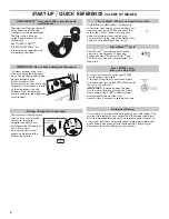 Preview for 8 page of Kenmore ULTRA WASH 665.1309 Series Use & Care Manual