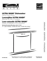 Предварительный просмотр 1 страницы Kenmore ULTRA WASH 665.1310 Use & Care Manual