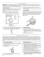 Предварительный просмотр 14 страницы Kenmore ULTRA WASH 665.1348 Series Use & Care Manual