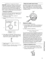 Предварительный просмотр 61 страницы Kenmore ULTRA WASH 665.1348 Series Use & Care Manual