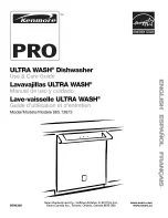 Kenmore Ultra wash 665.13873 Use And Care Manual preview