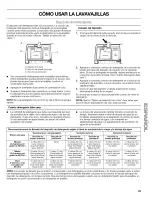 Preview for 39 page of Kenmore Ultra wash 665.13873 Use And Care Manual