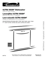 Preview for 1 page of Kenmore ULTRA WASH 665.1435 Series Use & Care Manual