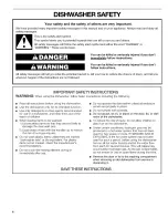 Preview for 4 page of Kenmore ULTRA WASH 665.1435 Series Use & Care Manual