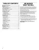 Preview for 2 page of Kenmore ULTRA WASH 665.15832 Use & Care Manual