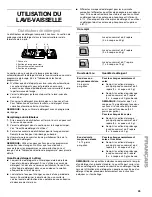 Preview for 49 page of Kenmore ULTRA WASH 665.15832 Use & Care Manual