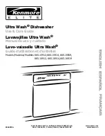 Kenmore Ultra Wash 665.15912 Use & Care Manual preview