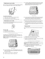 Предварительный просмотр 10 страницы Kenmore ULTRA WASH 665.1602 Series Use & Care Manual