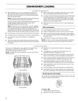 Preview for 8 page of Kenmore ULTRA WASH 665.1604 Series Use & Care Manual