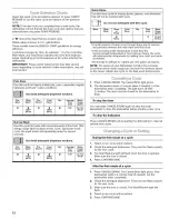 Preview for 12 page of Kenmore ULTRA WASH 665.1604 Series Use & Care Manual