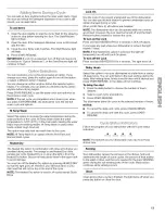 Preview for 13 page of Kenmore ULTRA WASH 665.1604 Series Use & Care Manual