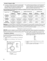 Предварительный просмотр 46 страницы Kenmore ULTRA WASH 665.1604 Series Use & Care Manual