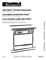 Kenmore Ultra Wash 665.17722 Use & Care Manual preview