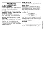 Preview for 3 page of Kenmore Ultra Wash 665.17722 Use & Care Manual