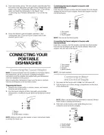 Preview for 8 page of Kenmore Ultra Wash 665.17722 Use & Care Manual