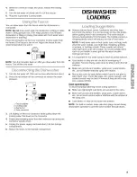 Preview for 9 page of Kenmore Ultra Wash 665.17722 Use & Care Manual