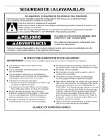 Preview for 21 page of Kenmore Ultra Wash 665.17722 Use & Care Manual