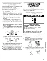 Preview for 43 page of Kenmore Ultra Wash 665.17722 Use & Care Manual