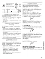 Preview for 51 page of Kenmore Ultra Wash 665.17722 Use & Care Manual