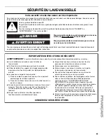 Preview for 39 page of Kenmore ULTRA WASH 665.17742K010 Use & Care Manual