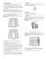 Preview for 8 page of Kenmore ULTRA WASH 665.7436 Series Use & Care Manual