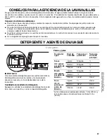 Preview for 37 page of Kenmore ULTRA WASH HE 6513173K706 Use & Care Manual