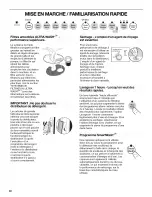 Preview for 30 page of Kenmore Ultra wash HE 665.7798 Use & Care Manual