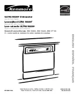 Предварительный просмотр 1 страницы Kenmore ULTRA WASH Use & Care Manual