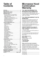 Preview for 2 page of Kenmore ULTRA WAVE 721.80882 User Manual