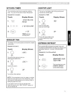 Preview for 13 page of Kenmore ULTRA WAVE 721.80882 User Manual