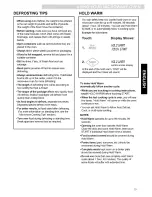 Preview for 19 page of Kenmore ULTRA WAVE 721.80882 User Manual