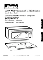 Предварительный просмотр 1 страницы Kenmore ULTRA WAVE MV-2042KQV Use & Care Manual