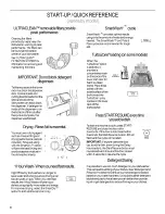 Preview for 8 page of Kenmore Ultraclean 665.1279 Use And Care Manual