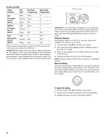 Preview for 12 page of Kenmore ULTRACLEAN 665.1281 Series Use & Care Manual