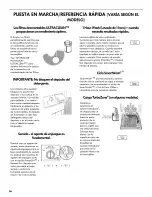 Preview for 36 page of Kenmore ULTRACLEAN 665.1281 Series Use & Care Manual