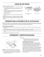 Preview for 39 page of Kenmore ULTRACLEAN 665.1281 Series Use & Care Manual