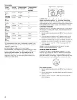 Preview for 40 page of Kenmore ULTRACLEAN 665.1281 Series Use & Care Manual