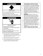 Preview for 5 page of Kenmore Ultraclean 665.1479 series Use & Care Manual